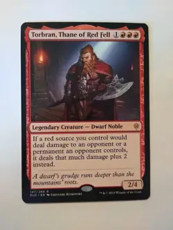 Torbran, Thane of Red Fell - Throne of Eldraine (ELD) - 147/269 - MtG - Image 1
