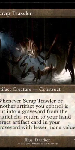 Scrap Trawler LP Light Play Brother's War Retro MTG [11907] - Image 1