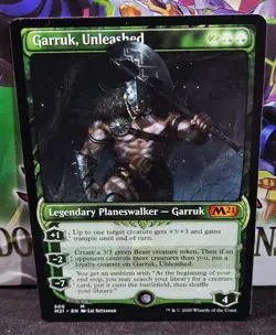 magic the gathering - Garruk, Unleashed - Legendary Planeswalker - Mythic - Image 1