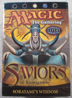 Soratami's Wisdom - Sealed Theme Deck - Magic Gathering ccg Saviors of Kamigawa - Image 1