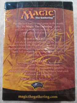Soratami's Wisdom - Sealed Theme Deck - Magic Gathering ccg Saviors of Kamigawa - Image 2