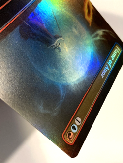 MTG Flame of Anor *BORDERLESS FOIL* The Lord of the Rings 0406 Pack Fresh - Image 4