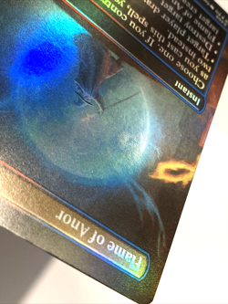 MTG Flame of Anor *BORDERLESS FOIL* The Lord of the Rings 0406 Pack Fresh - Image 5
