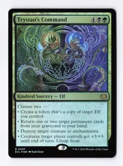 Trystan's Command (Foil) 0247 (R) MTG Lorwyn Eclipsed (ECL) - Image 1
