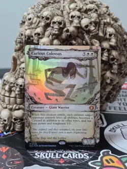 ☠☠ Curious Colossus (Showcase) Lorwyn Eclipsed Foil - Image 1