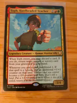 MTG Toph, Hardheaded Teacher 0246 Avatar: the Last Airbender M/NM - Image 1