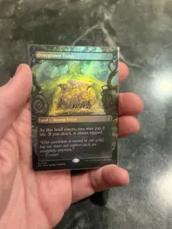 Overgrown Tomb (Borderless) Lorwyn Eclipsed Foil - Image 1