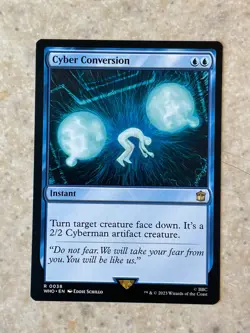 MTG NM Cyber Conversion [Doctor Who] - Image 1