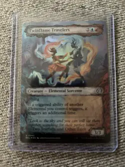 Twinflame Travelers (Showcase) FOIL Lorwyn Eclipsed #0345 U NM MTG ENG - Image 1