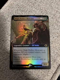 High Perfect Morcant (Extended Art FOIL) MTG Lorwyn Eclipsed - NM/M - Image 1