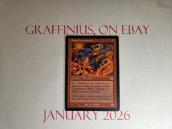 1x MTG Grim Lavamancer - Torment (TOR) #100 - Magic the Gathering - Image 1