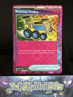 Pokemon Card Precious Trolley 185/191 Surging Sparks Ace Spec Rare NM - Image 1