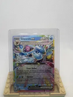 Pokemon - Prismatic Evolutions - Holiday Calendar 2025 stamp Glaceon ex 026/131 - Image 1