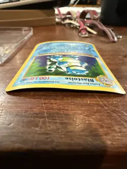 Pokemon TCG First Edition Shadowless Base Set Blastoise Holo - Image 3