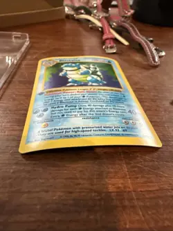 Pokemon TCG First Edition Shadowless Base Set Blastoise Holo - Image 4