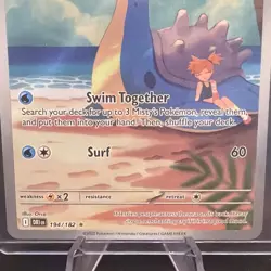 Pokemon TCG Misty's Lapras Destined Rivals 194/182 - Image 5