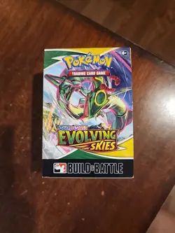 POKEMON : EVOLVING SKIES BUILD & BATTLE 2021 EMPTY DISPLAY BOX TCG - Image 1