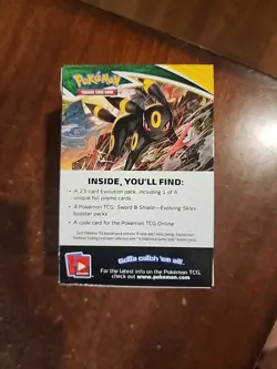 POKEMON : EVOLVING SKIES BUILD & BATTLE 2021 EMPTY DISPLAY BOX TCG - Image 3