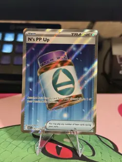 N's PP Up 262/217 Full Art Ultra Rare Pokemon Ascended Heroes ENGLISH NM - Image 1