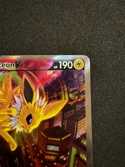 Jolteon v SWSH183 Pokemon TCG Sword & Shield Holo Black Star Promo NM - Image 3