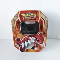 POKEMON XY TCG : LEGENDS OF HOENN GROUDON & KYOGRE SET OF 2 TINS EMPTY 2015 - Image 2