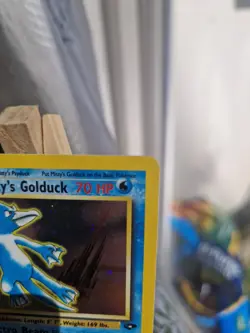 Pokemon TCG - Misty's Golduck 12/132 Gym Challenge 1st Edition Holo Rare NM - Image 3