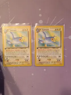 Lanturn [1st Edition] #32 - Pokemon Neo Revelation - [NM] - Image 1
