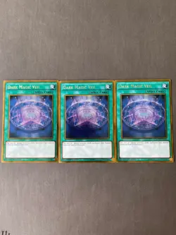3x Dark Magic Veil - Gold - MVP1-ENG19 - NM - 1st - Yugioh - Image 1