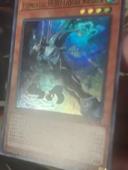 Yugioh: Elemental HERO Liquid Soldier - LED6-EN013 - Ultra Rare - 1st Edition LP - Image 4