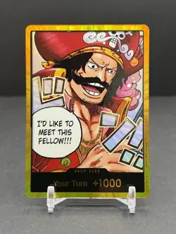 Gol.D.Roger Gold DON!! Card - Carrying On His Will #OP13 One Piece TCG - Image 1