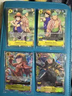 One Piece TCG - Zoro & Luffy Learn Together and Illustration Box Promos - Image 1
