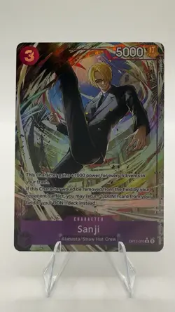 2025 One Piece Legacy of the Master Sanji (070) (Alternate Art) OP12-070 NM - Image 1