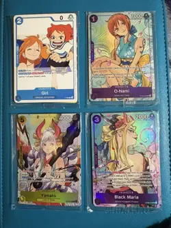 One Piece TCG - Nami - Illustration Box Lot - Near Mint - Image 1