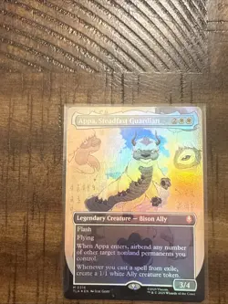 Appa, Steadfast Guardian Borderless FOIL MTG Avatar: TLA Nm/M - Image 3