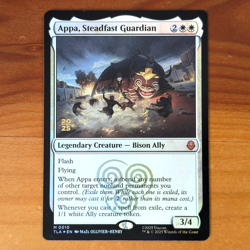 Appa, Steadfast Guardian - Prerelease Foil Stamped Promo - Avatar TLA MTG - Image 1