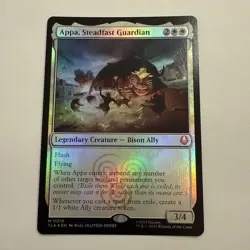 Appa, Steadfast Guardian FOIL 0010 Avatar TLA MTG Mythic Unplayed MINT M/NM - Image 1