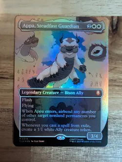 Appa, Steadfast Guardian - Borderless Foil - Avatar: The Last Airbender - TLA M - Image 1