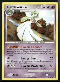 Gardevoir #8/127 Platinum 2009 Stage 2/Rare Holo NM/LP Pokemon TCG - Image 1