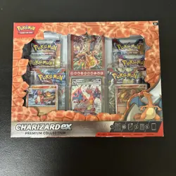 New Pokemon TCG Charizard ex Premium Collection Factory Sealed! 6 Packs Total - Image 1