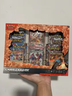 New Pokemon TCG Charizard ex Premium Collection Factory Sealed! 6 Packs Total - Image 1