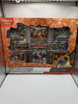 NEW & SEALED! Pokemon TCG CHARIZARD EX Premium Collection Box 6x Boosters Packs+ 820650873232 - Image 1