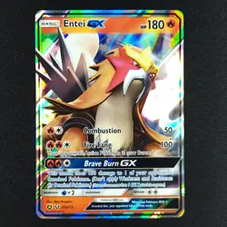 Entei GX 10a/73 - Shining Legends - Pokemon Card - Image 3