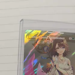 Yuna, Grand Summoner Borderless Surge Foil M0216 IN HAND - UK - Image 2