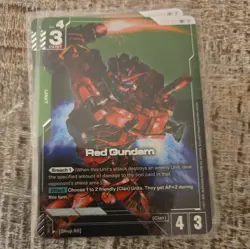 Red Gundam - ST06-005 LR+ Alt Art Gundam TCG Card Game Clan Unity English - Image 1