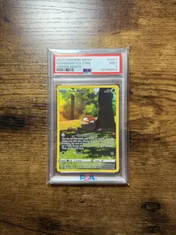 2023 Pokemon SWSH Crown Zenith # GG01 Full Art Hisuian Voltorb PSA 9 Card MINT! - Image 1
