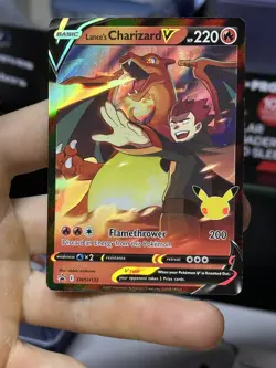 #2 Lance's Charizard V SWSH133 Black Star Promo 2021 Celebrations Pokemon Card - Image 3