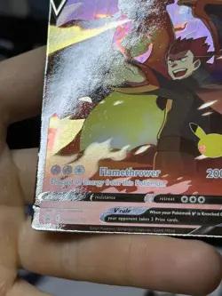 #2 Lance's Charizard V SWSH133 Black Star Promo 2021 Celebrations Pokemon Card - Image 4