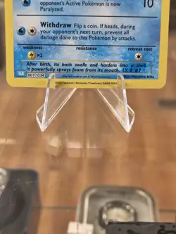 Pokemon TCG Squirtle CLB 001/034 Classic Collection Holo Card Free Shipping! - Image 3