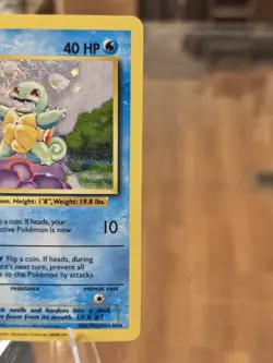 Pokemon TCG Squirtle CLB 001/034 Classic Collection Holo Card Free Shipping! - Image 4