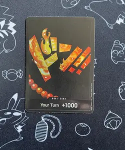 One Piece Card Game DON!! Card Portgas.D.Ace Holo Foil Textured PRB01 - Image 1